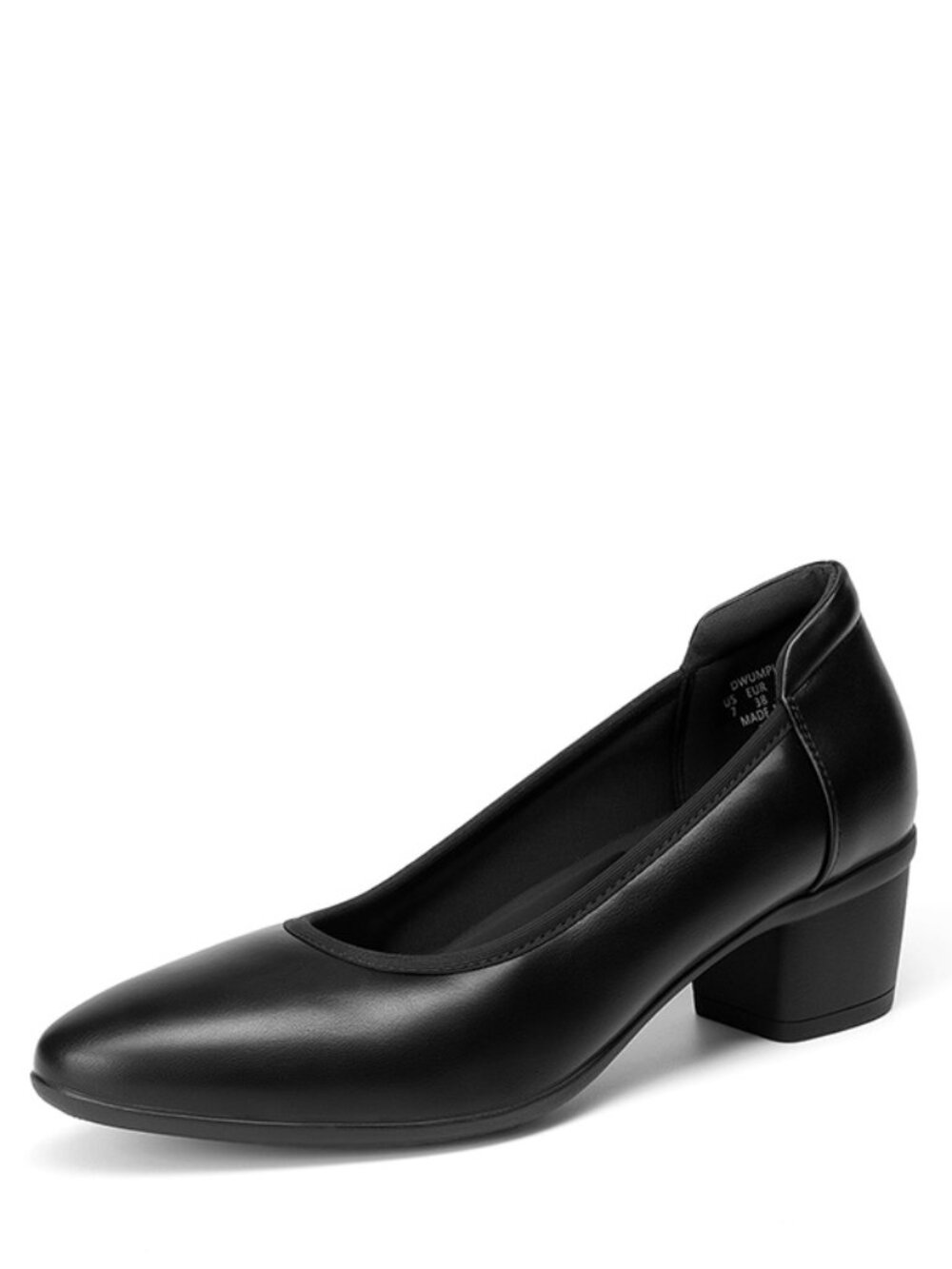 NWT Dream Pairs (Molly) Black Chunky Heel Dress Pumps 8.5